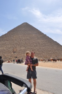 Lily daddy Giza Pyramid 